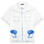 Beret Man Shirt - White