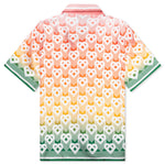 Unisex Cuban Collar S/S Shirt - Heart Monogram Gradient