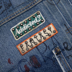 Ur Fantasy Denim Jacket - Light Blue
