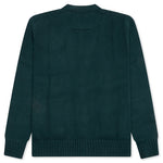Cotton College Cardigan - Fir Green