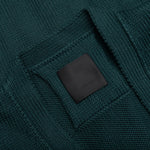 Cotton College Cardigan - Fir Green
