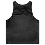 Vegan Leather Tank - Black