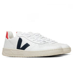 V-10 Leather - Extra White/Nautico Pekin