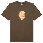 Venus Oval Pig. Dyed Tee - Brown