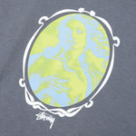 Venus Oval Pig. Dyed Tee - Indigo