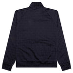 Vintage Full Zipped Tracksuit Sweatshirt - Dark Blue