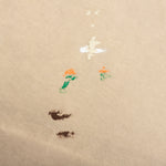 Vintage Logo Painted Tee - Taupe