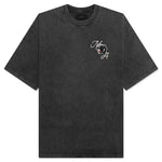 Vintage Panther Oversized Tee - Black