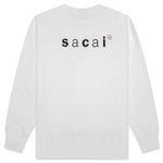 Sacai x WTAPS Print Pullover - White