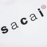 Sacai x WTAPS Print T-Shirt - White