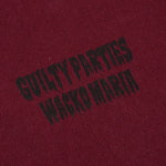 Heavyweight Pullover Hooded Sweatshirt Type-3 - Burgundy