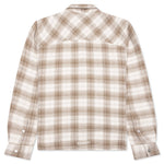Waffle Flannel Shirt - Mid Brown