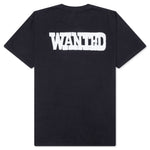 Wanted Short Sleeve T-Shirt - Sun Faded Washed Black