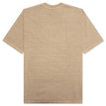 Warning S/S Tee - Beige