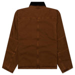 Washed Canvas Shop Jacket - Bronze