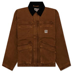 Washed Canvas Shop Jacket - Bronze