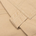 Washed Duck Work Pants - Beige
