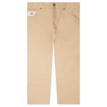Washed Duck Work Pants - Beige