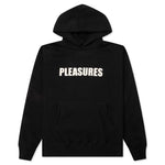 Wave Quilted Hoodie - Black