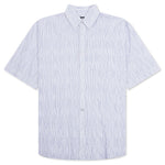 Wavy Striped Shirt - Blue