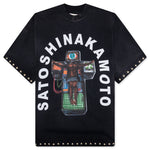Welcome To The Machine Tee - Washed Black