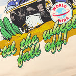 Wheels Off T-Shirt - Butter Cream