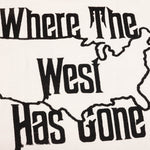 Where The West Has Gone T-Shirt - Bone