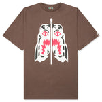 White Tiger Tee - Brown