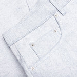 Whiteout Baggy Jorts - Off White