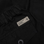 Wide Cargo Shorts Pants - Black