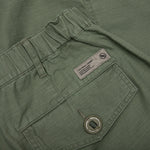 Wide Cargo Short Pants - Olive Drab