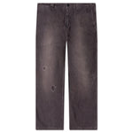 Wide Chino Crash Pants - Black