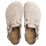 Wide Tokio Suede Leather - Taupe