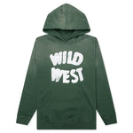 Wild West Hooded Sweatshirt - Olive Green