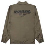 Windbreaker Coach Jacket - Olive Drab