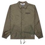 Windbreaker Coach Jacket - Olive Drab