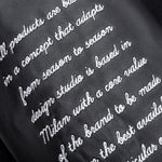 Wiz Dices Lea Wool Varsity Jacket - Black/White