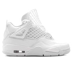Women's Air Jordan 4 Net - White/Phantom/Metallic Gold