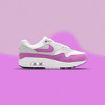 Women's Air Max 1 '87 - Neutral Grey/Fuchsia Dream/White