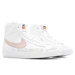 Women's Blazer Mid '77 - White/Pink Oxford