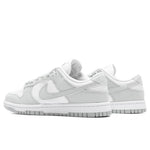Women's Dunk Low - White/Light Silver