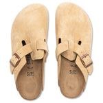 Narrow Boston Suede - Latte Cream