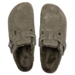 Women's Narrow Boston Suede - Thyme