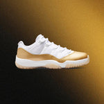 Women's Air Jordan 11 Retro Low 'Mother's Day' - White/Metallic Gold/Team Gold