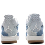 Women's Air Jordan 4 Retro Tex 'Worn Blue' - Sail/Gum Light Brown/Worn Blue