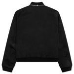 Wool Bomber Jacket - Black