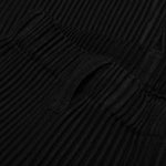 Wool Like Light Pants - Black