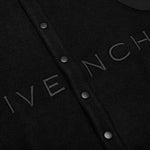Wool Varsity Jacket - Black