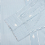 Wordmark Poplin Button-Up - Baby Blue