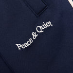 Wordmark Track Pants - Navy